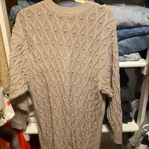 Free People maxi sweater dress